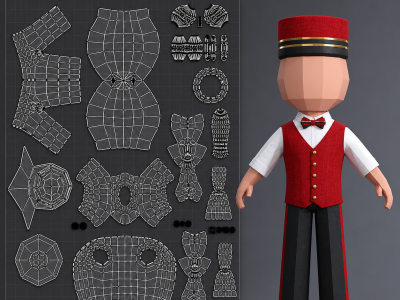 Uv unwrap and retopo your 3d model within 24hrs