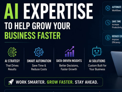 AI expertise to help grow your business faster.