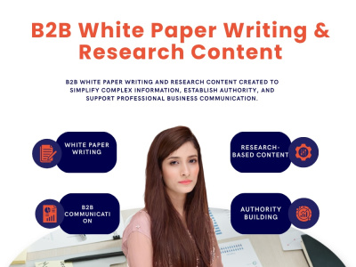 Premium white paper writing, well researched white paper for your business