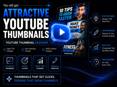 Attractive YouTube Thumbnails | YouTube Thumbnail Designer.