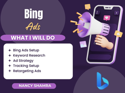 Bing Ads PPC setup and management for leads and sales