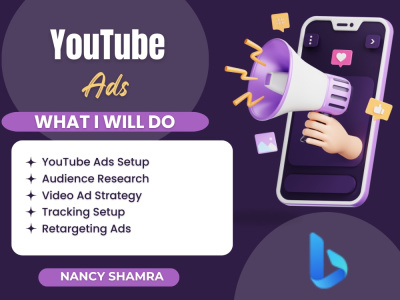YouTube Ads setup and management for leads and sales