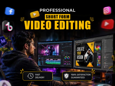I will do professional YouTube editing and shorts/reels for social media