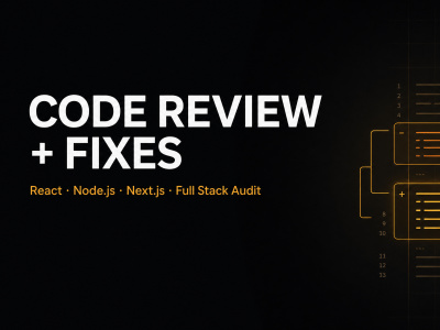 Full Stack Code Review & Audit