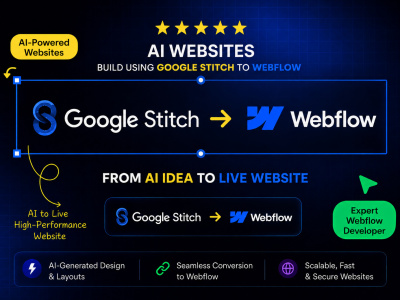 Convert Your Google Stitch AI Website to a Fully Responsive Webflow Website