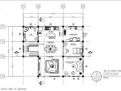 Proposed Two-Story Residential Design: Architectural Plans & Details