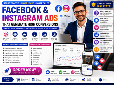 A Facebook and Instagram Ads that generate high conversion
