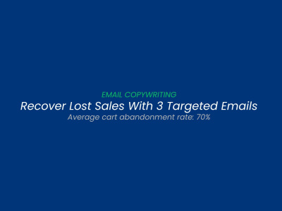 Abandoned Cart Email Sequence for eCommerce | Recover Lost Sales | EN & ES