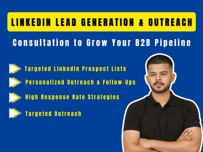 LinkedIn Lead Generation Expert, LinkedIn Research & Linkedin List Building