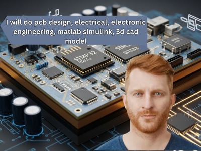 Professional Schematic, Multi Layer PCB Design, Gerber and BOM files