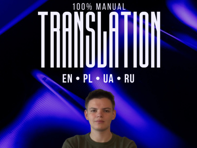 Translation between English, Polish, Ukrainian, and Russian