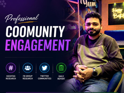 Community engagement | Community manager | Community promotion experts