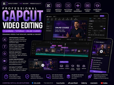 Professional CapCut Video Editing | E-Learning, Tutorials & Online Courses