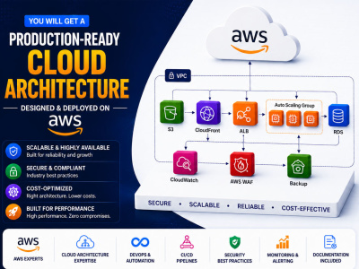 A production-ready cloud architecture designed and deployed on AWS