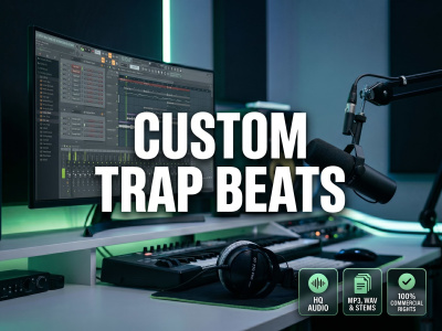 A high quality custom trap beat tailored to your style