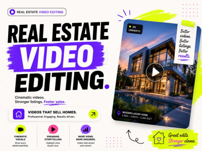 Professional Real Estate Video Editing