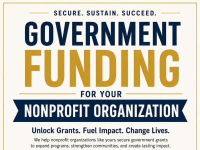 Government Funding for your Nonprofit Organization
