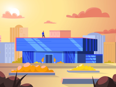 Production Vector Illustration for Animation