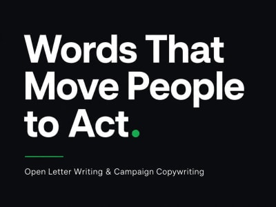 An open letter that moves people, changes minds, and cannot be ignored