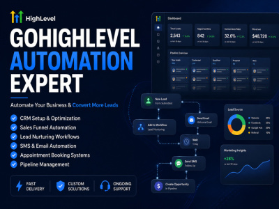 GoHighLevel Expert | GHL Funnels | GoHighLevel CRM | GHL Setup | GHL