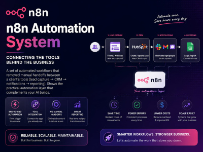 Automate Your Business with n8n + AI (Leads, Data Sync, Ops)