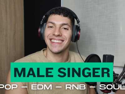 A professional male lead vocalist for your Pop, EDM, or Commercial track.