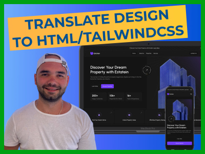 Design to HTML, XD to HTML, Figma to HTML, PSD to HTML, Design to Website