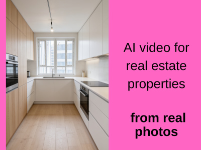 AI Video Production for Real Estate from your real photos