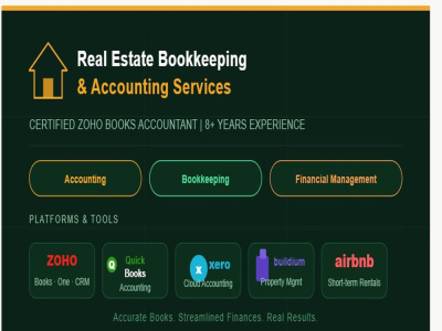 Real-Estate QuickBooks Bookkeeping and Accounting Services