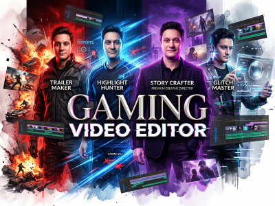 Video Editing for a dynamic gaming video that hooks viewers instantly 🕹️