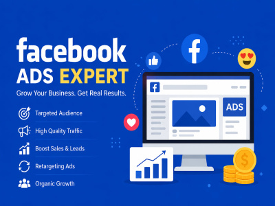 Facebook Marketing | Organic Followers | Facebook Ads Expert