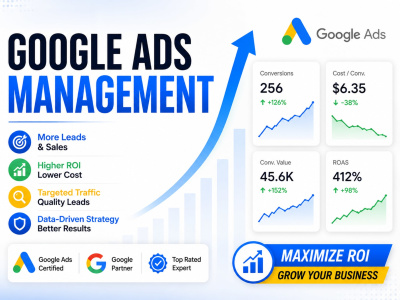Google Ads Management, Google Adwords PPC Expert, Google Ads Campaign Setup