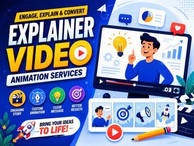 Explainer Video Animation, 2D Animation, Explainer Animation Services