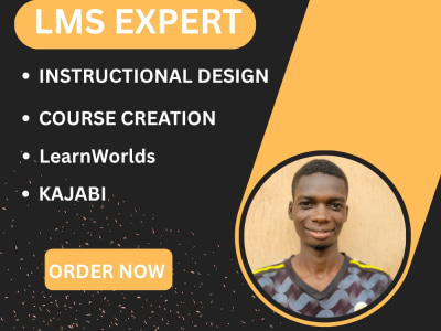 LMS  Course creation Learnworlds Kajabi Instructional design