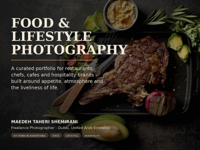 Content for your restaurant food, interiors and dining atmosphere