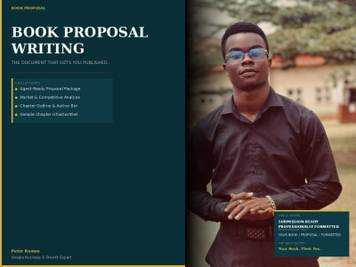 An agent-ready nonfiction book proposal for publishers