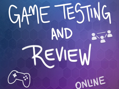 A Playtest and provide quality feedback for multiplayer games