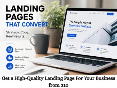 High-Converting Sales Page for E-Commerce Store