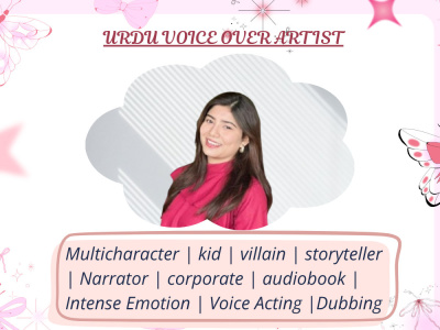 Professional Urdu Voice Over — Corporate, Drama, Audiobook,& Character