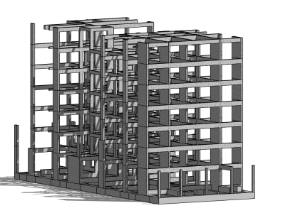 Accurate structural BIM models in Autodesk Revit.