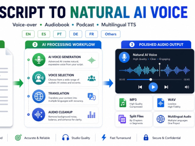 AI Voice Synthesis with Character Consistency & Emotional Delivery