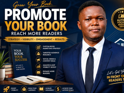 A book promotion strategy to boost visibility and reader reach