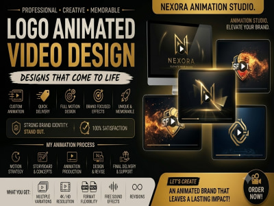 A logo short intro video