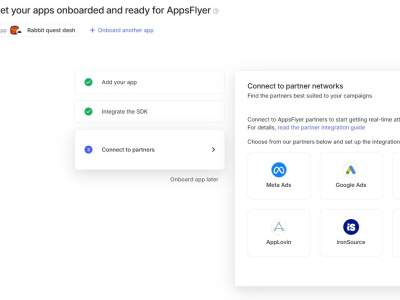 I will integrate appsflyer or facebook to your app