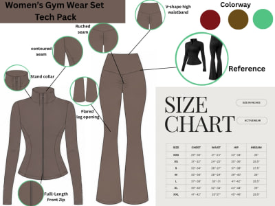 A design women's gym wear set for your brand