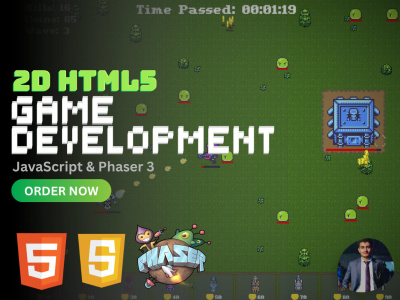 2d HTML5 Game Development | JavaScript & Phaser 3