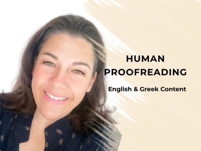 Expert English-Greek proofreading and human editing