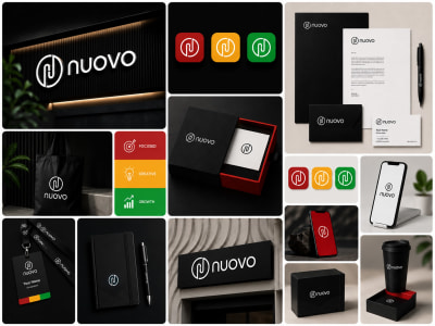 Logo design, branding kit, brand style guide and visual identity
