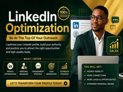 100% Optimized LinkedIn profile Content [Job & Industry Specific]