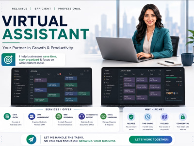 Virtual Assistant to Save You Time and Streamline Daily Operations